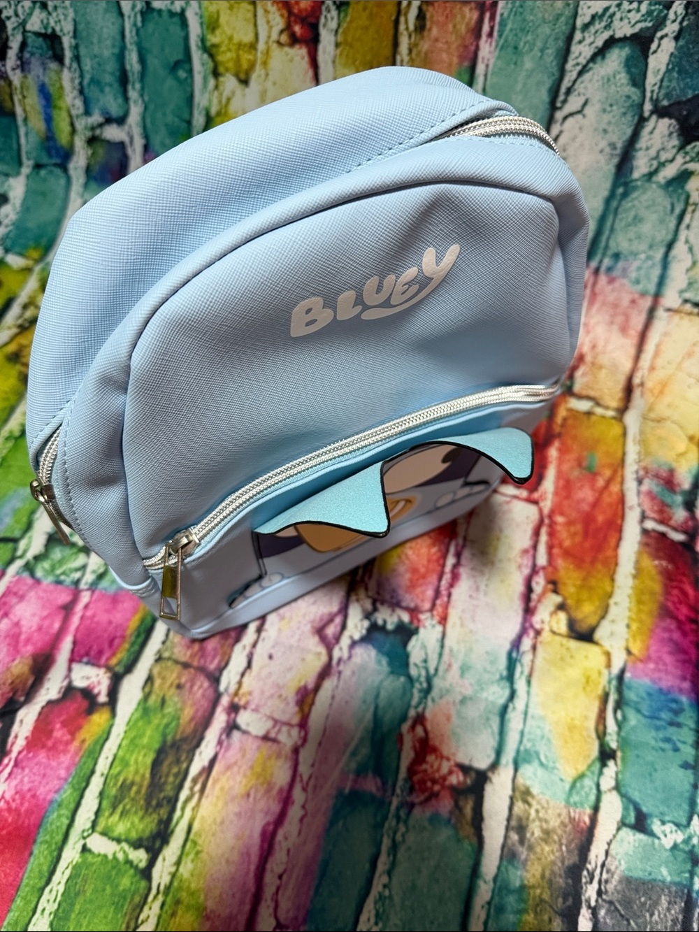 Blue Cartoon Dog Mini Backpack - Bluey - Picture 2 of 7